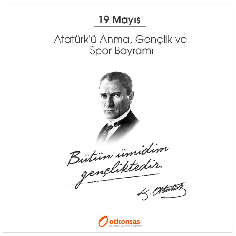 "Bütün ümidim gençliktedir."